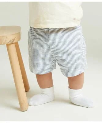 PETIT BATEAU シアサッカーショートパンツ