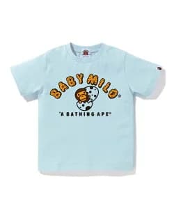 A BATHING APE BABY MILO IN AN EGG TEE