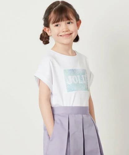 a.v.v [100-130]スパンコールTシャツ