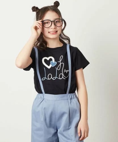 a.v.v [160]モチーフロゴTシャツ