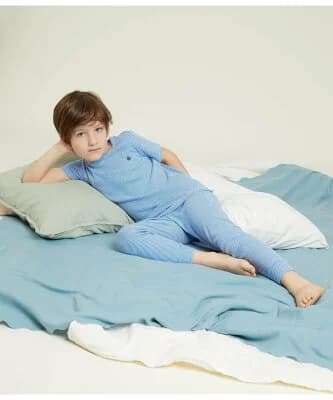 PETIT BATEAU 半袖長ズボンパジャマ