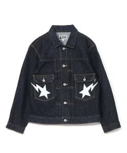 A BATHING APE (M)STA DENIM JACKET TYPE-02