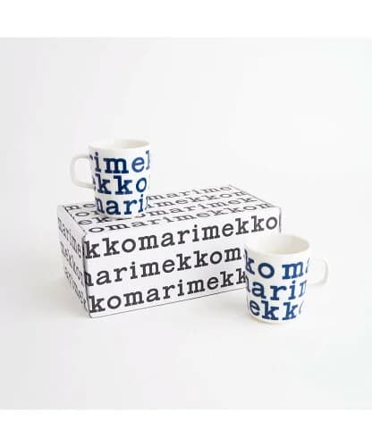 Marimekko 【オンライン限定・日本限定】Marimekko Logo マグカップセット 250ml
