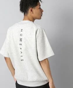 【UNISEX】【NUMERALS】ライトスウェットTシャツ