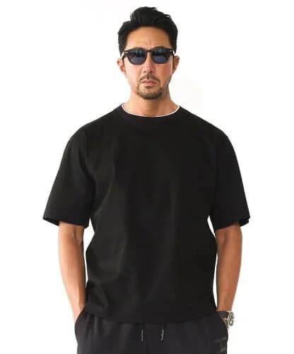 DRESSTERIOR 【干場義雅*DRESSTERIOR】【接触冷感/抗菌防臭/消臭】レイヤードTシャツ