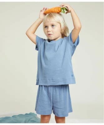 PETIT BATEAU 針抜き半袖パジャマ