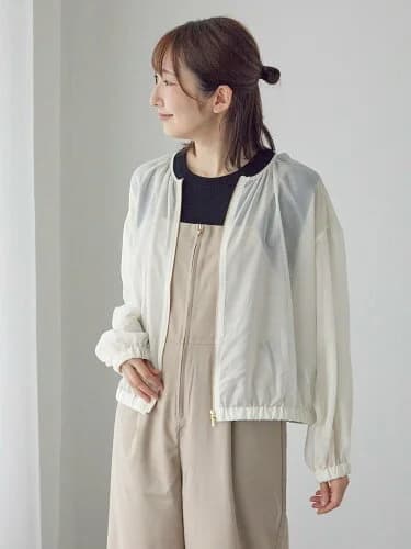 Te chichi シアーギャザーブルゾン
