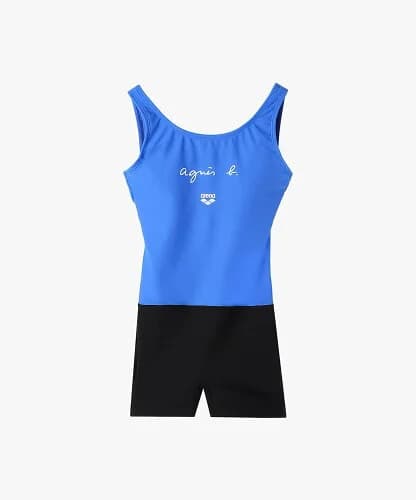 agnes b. FEMME JIE3 MAILLOT ARENA agnes b. x arena フィットネスワンピース