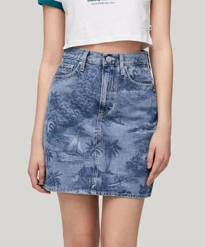 TOMMY JEANS MOM UH SKIRT BH7035