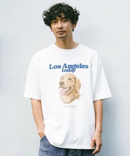 BAYFLOW DOG&CAT Tシャツ