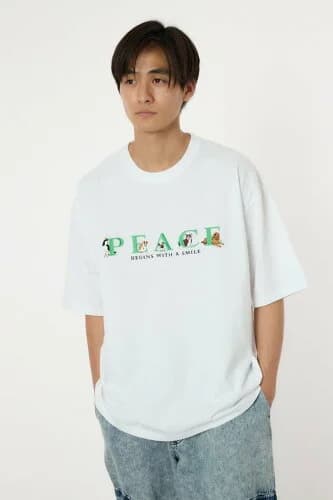 RODEO CROWNS WIDE BOWL DOGロゴ Tシャツ