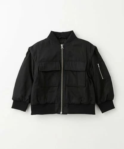 UNITED ARROWS green label relaxing 2WAY ビッグポケット MA-1 100cm-130cm