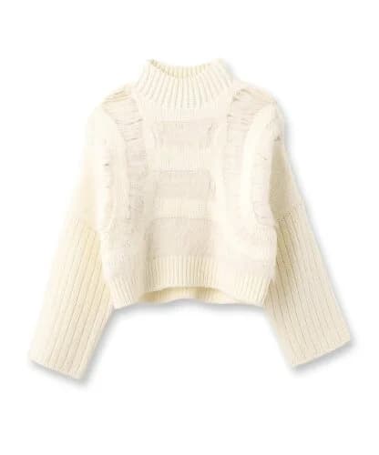 DRESSTERIOR muller of yoshiokubo ドレステリア トップス ニット ホワイト