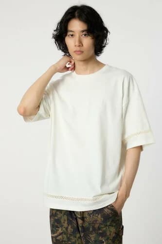 RODEO CROWNS WIDE BOWL ハシゴレース Tシャツ