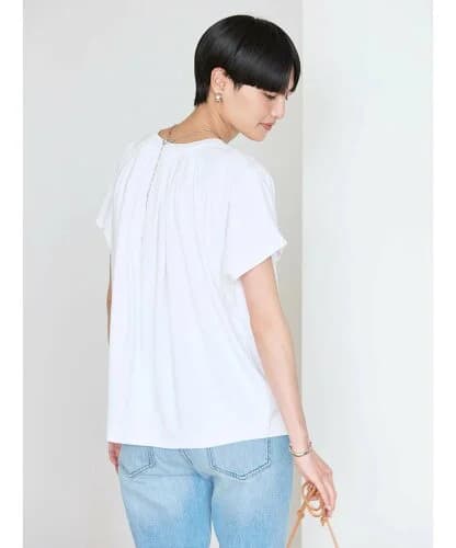 AMERICAN HOLIC フレンチスリーブタックプルオーバー