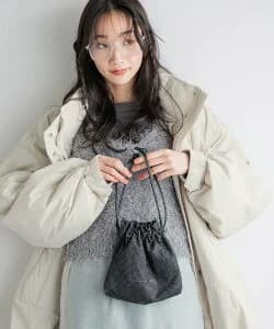 LOWRYS FARM キラキラメッシュBAG