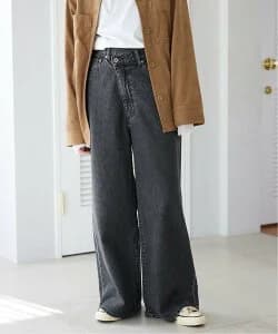 SLOBE IENA 《追加》LE DENIMチルトワイドストレートデニム