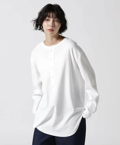 B'2nd Munich(ミューニック)別注2WAYヘンリーネックカットソー