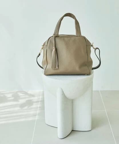 le.coeur blanc ＜店舗限定アイテム＞MILLELA FIRENZEボストンレザーバッグ