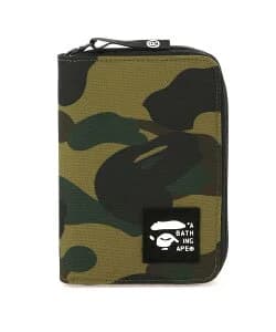 A BATHING APE 1ST CAMO CORDURA PASSPORT CASE