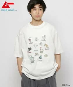 niko and ... 【月刊ムー】コラボアソートプリントTシャツ