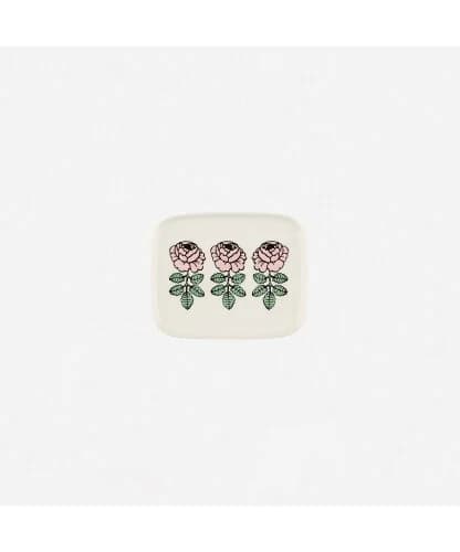 Marimekko 【日本限定】Vihkiruusu プレート 15*12cm