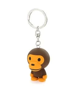 A BATHING APE BABY MILO KEYCHAIN