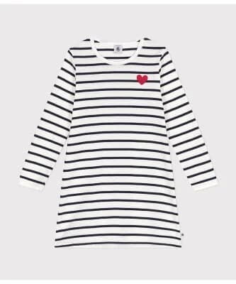 PETIT BATEAU 長袖チュニックパジャマ