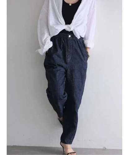 La Totalite 【Munich/ミューニック】slub cotton denim corve pants