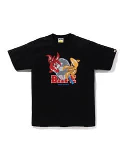 A BATHING APE GOLDFISH SCOOPING TEE