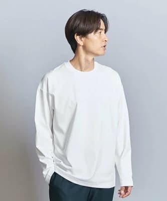 BEAUTY&YOUTH UNITED ARROWS PLUTINUM ポンチ クルーネック カットソー