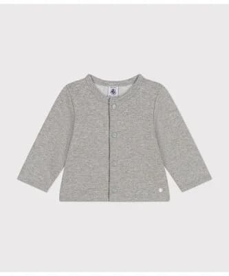 PETIT BATEAU スウェットカーディガン