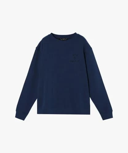 agnes b. WU88 PULLOVER スリーレイヤードロゴプルオーバー