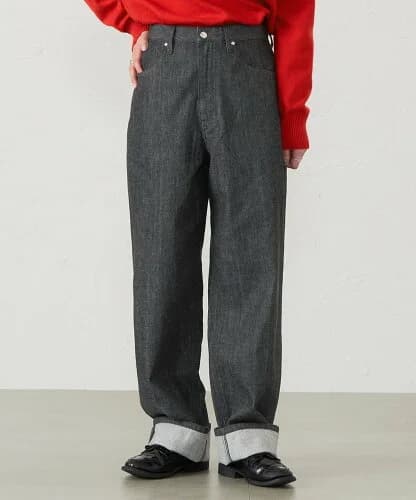 MACKINTOSH PHILOSOPHY GREY LABEL シンチバックワイドデニム