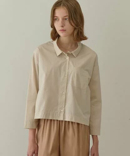 GALLEGO DESPORTES ｜ コットン ショートシャツ WOMEN