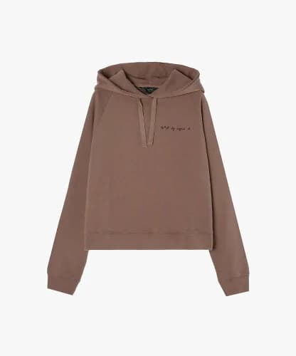 To b. by agnes b. WU88 HOODIE ニューワンポイントロゴフーディー