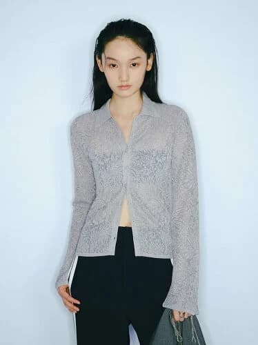 FRAY I.D 【William Morris(R)】ジャガードニットプルオーバー