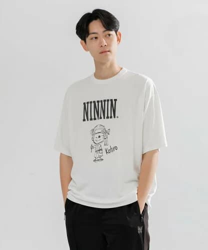 AMERICAN RAG CIE 【MEN , WOMEN】NIN-NIN TEE 2