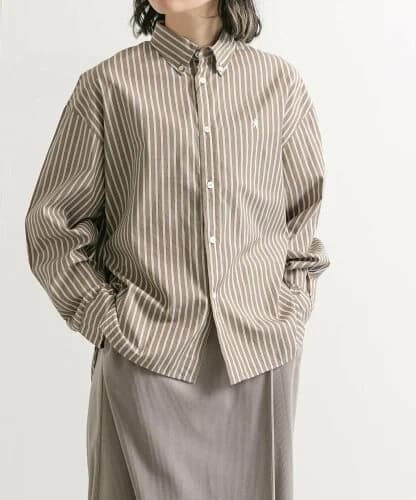 URBAN RESEARCH DOORS GYMPHLEX MTS SHORT B.D. SHIRTS Long-Sleeve