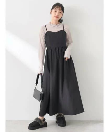 earth music&ecology ビスチェ風キャミドレス