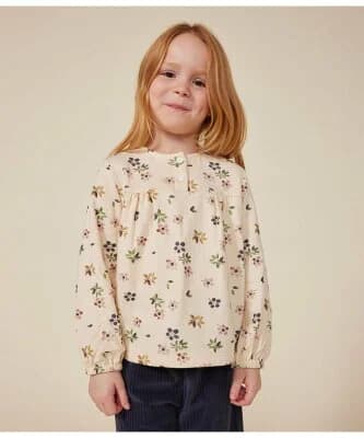 PETIT BATEAU チュビック長袖ブラウス