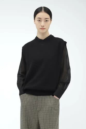 MARGARET HOWELL MERINO CASHMERE