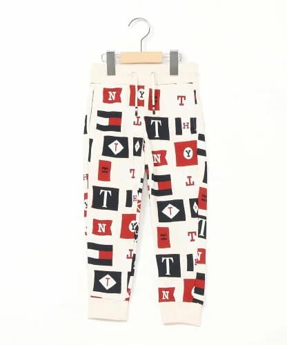 TOMMY HILFIGER BOYS フラッグオールオーバープリントスウェットパンツ
