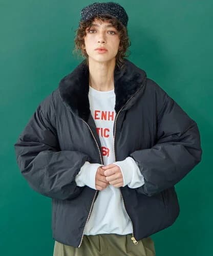 DOUX ARCHIVES FUR PUFFER DOWN JKT