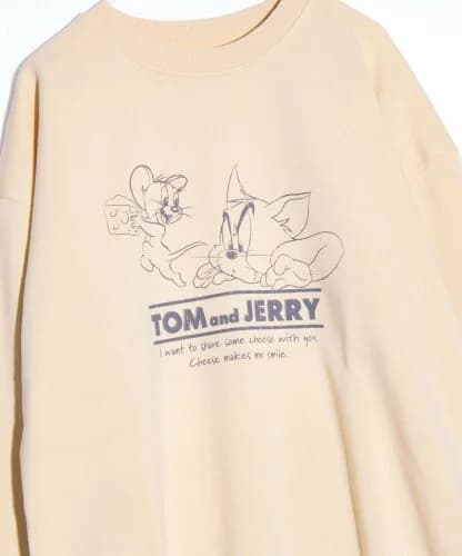 FREDY & GLOSTER 限定展開【Disney】【Mickey】【TOM&JERRY】USED加工 クルーネックスウェット