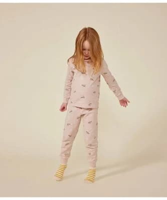 PETIT BATEAU スウェット長袖パジャマ