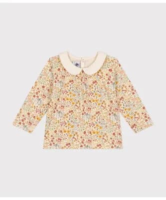 PETIT BATEAU 長袖ブラウス