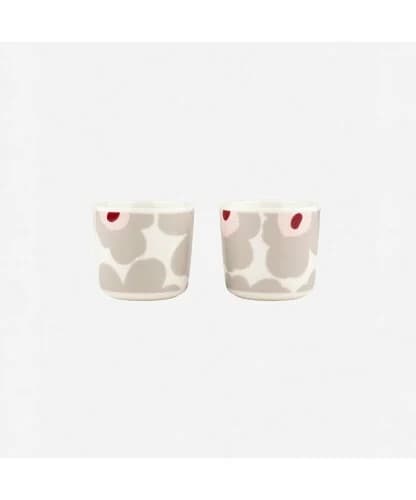 Marimekko 【日本限定】Unikko コーヒーカップセット(ハンドルなし) 200ml