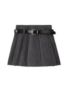SNIDEL 【WEB限定サイズあり】ベルト付きスカショーパン