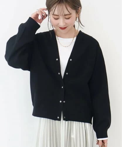 AMERICAN HOLIC Vネックリップルカーディガン